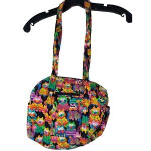 Women's Small Cat Purse Art‎ to Wear Rainbow Colors Shoulder Bag